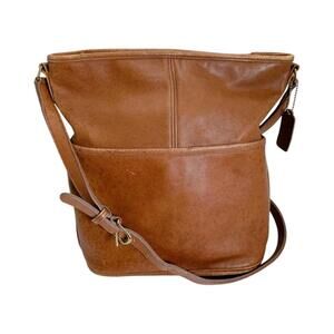 Coach handbag/shoulder bag, leather, Old 6713, brown.